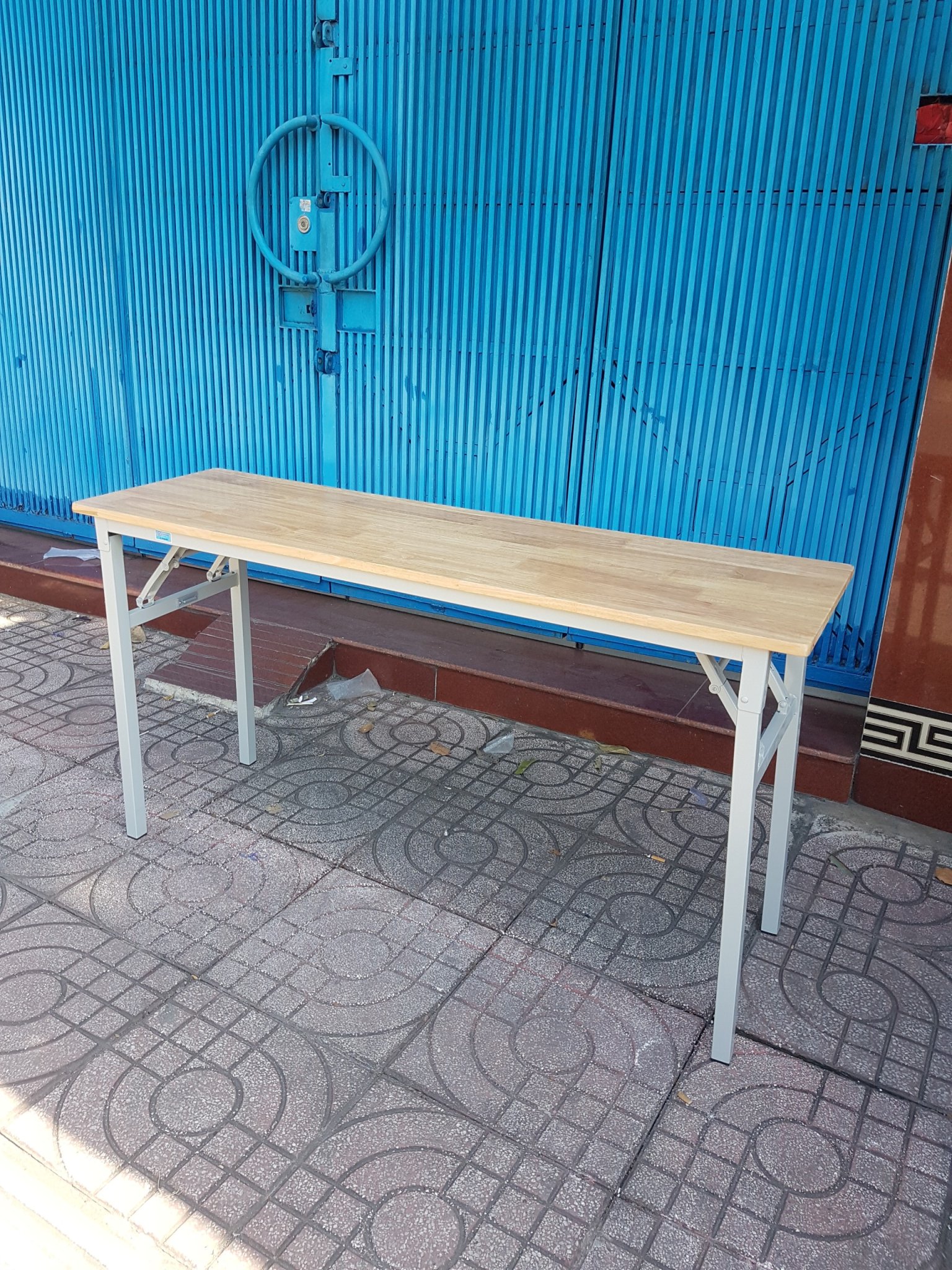 Bàn gấp chân sắt BOV-1442